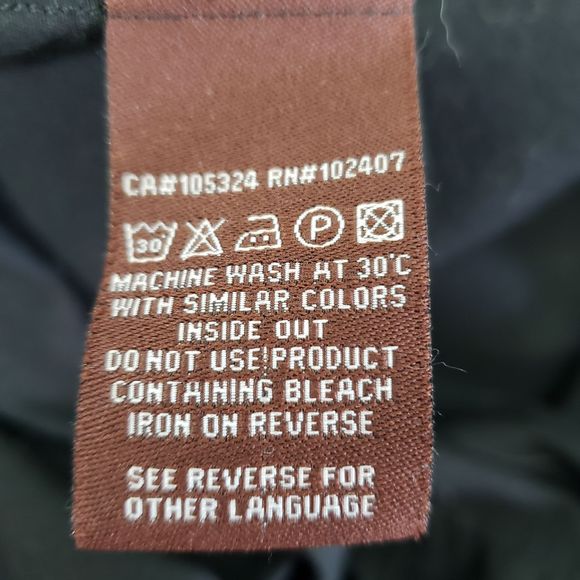 Roar Men's Black Embroidered Shirt Size L - Picture 6 of 6